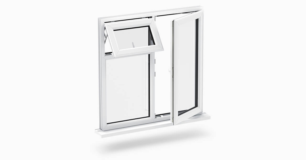Замена глухой створки на поворотную (поворотно-откидную) - фото №1 Замена глухой створки на поворотную (поворотно-откидную) - фото №1